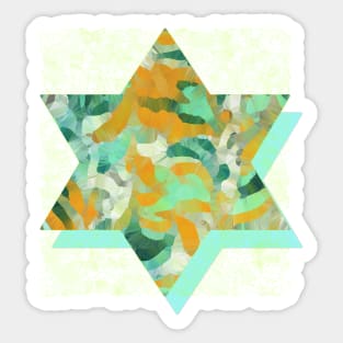 Fractured Star 2 Sticker